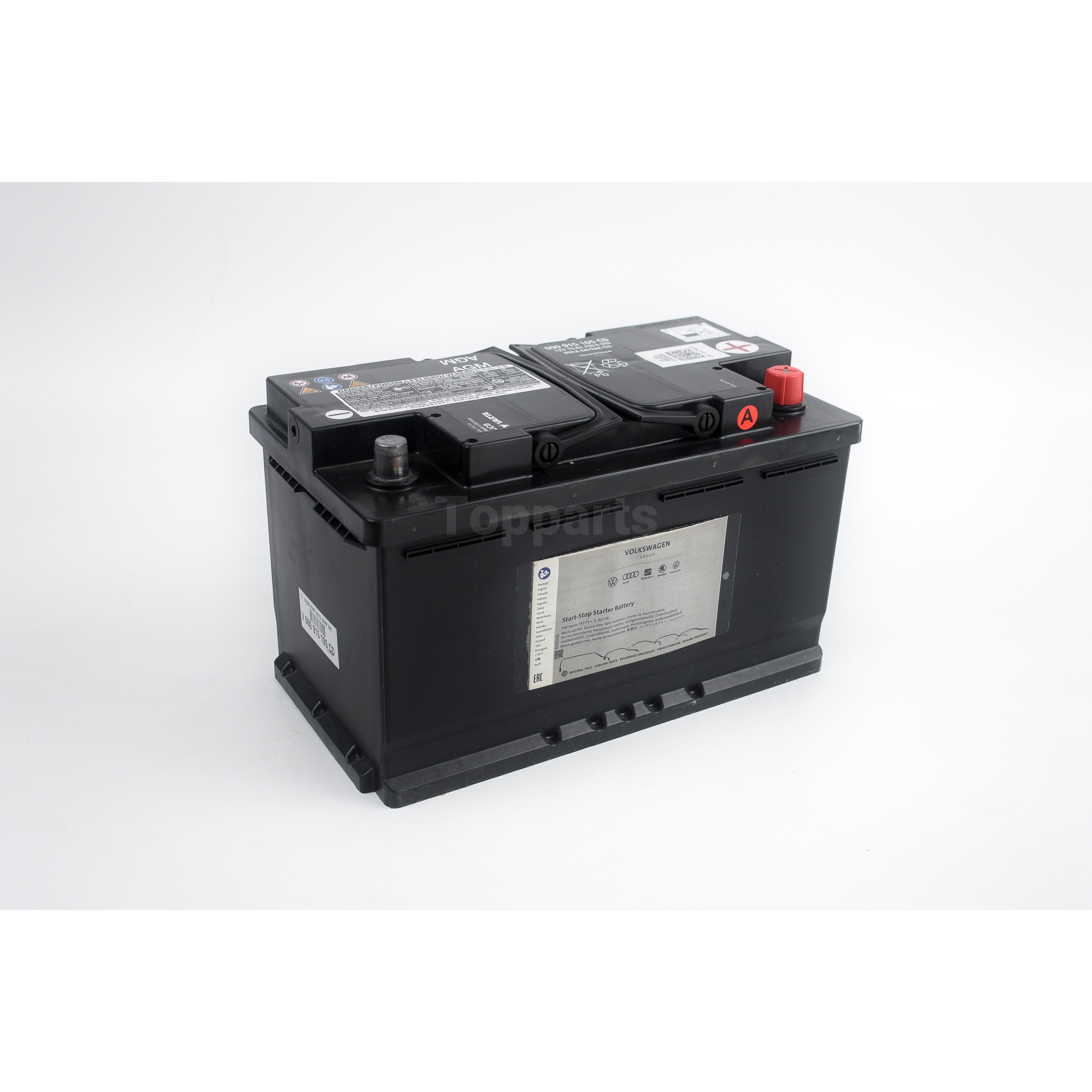 Genuine AUDI A1 TT Q3 Starter Battery 12V DIN [000 915 105 CD]