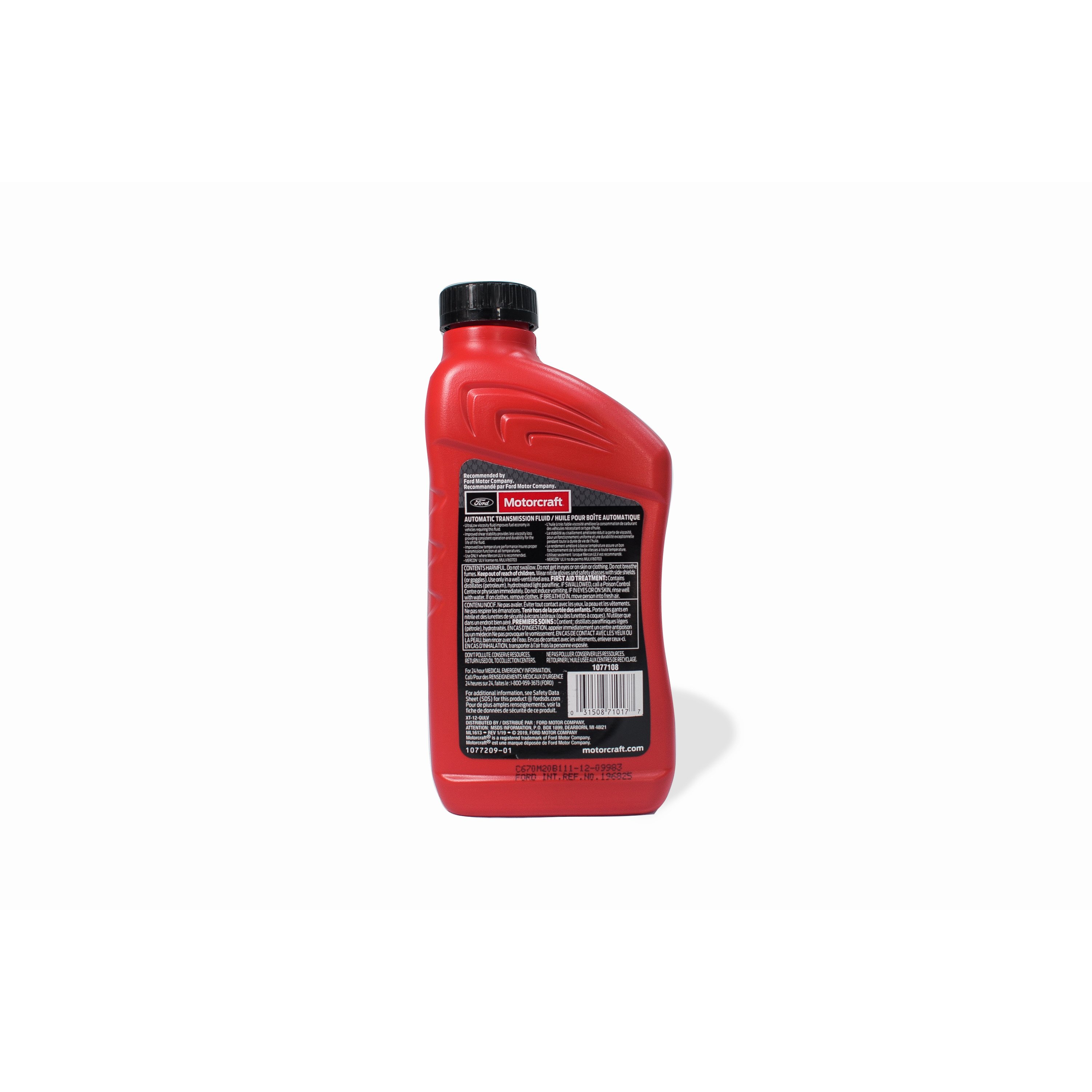 Ford Motorcraft Mercon ULV Automatic Transmission Fluid