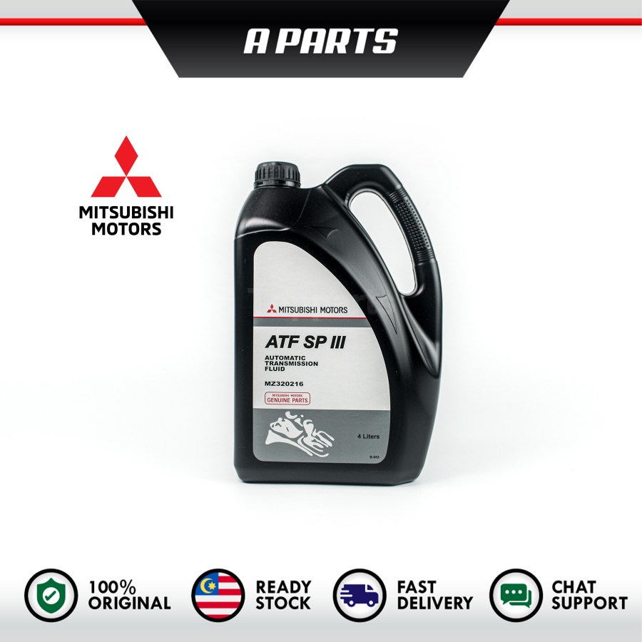 MITSUBISHI Motors Genuine ATF SP III Automatic Transmissions Fluid ( 4 ...